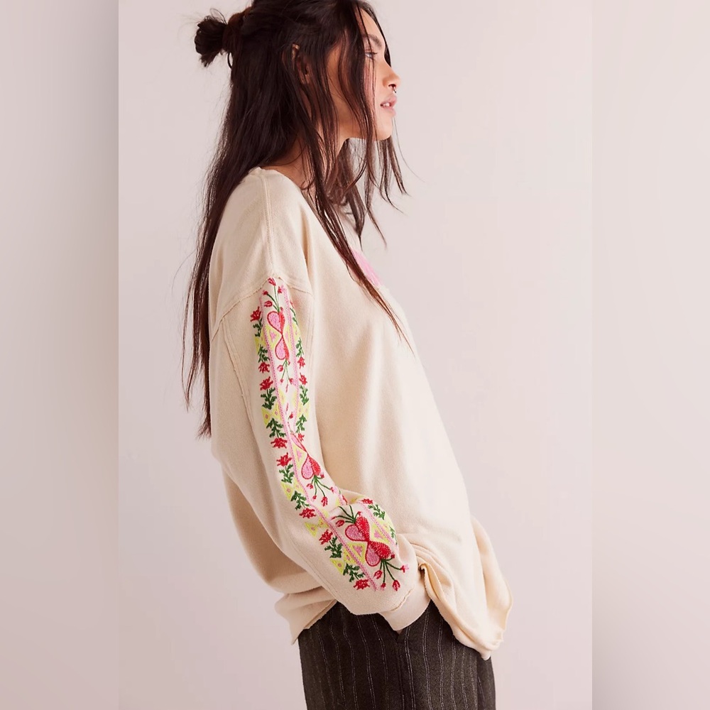 Free People We The Free All My Heart Tee - Picture 2 of 8